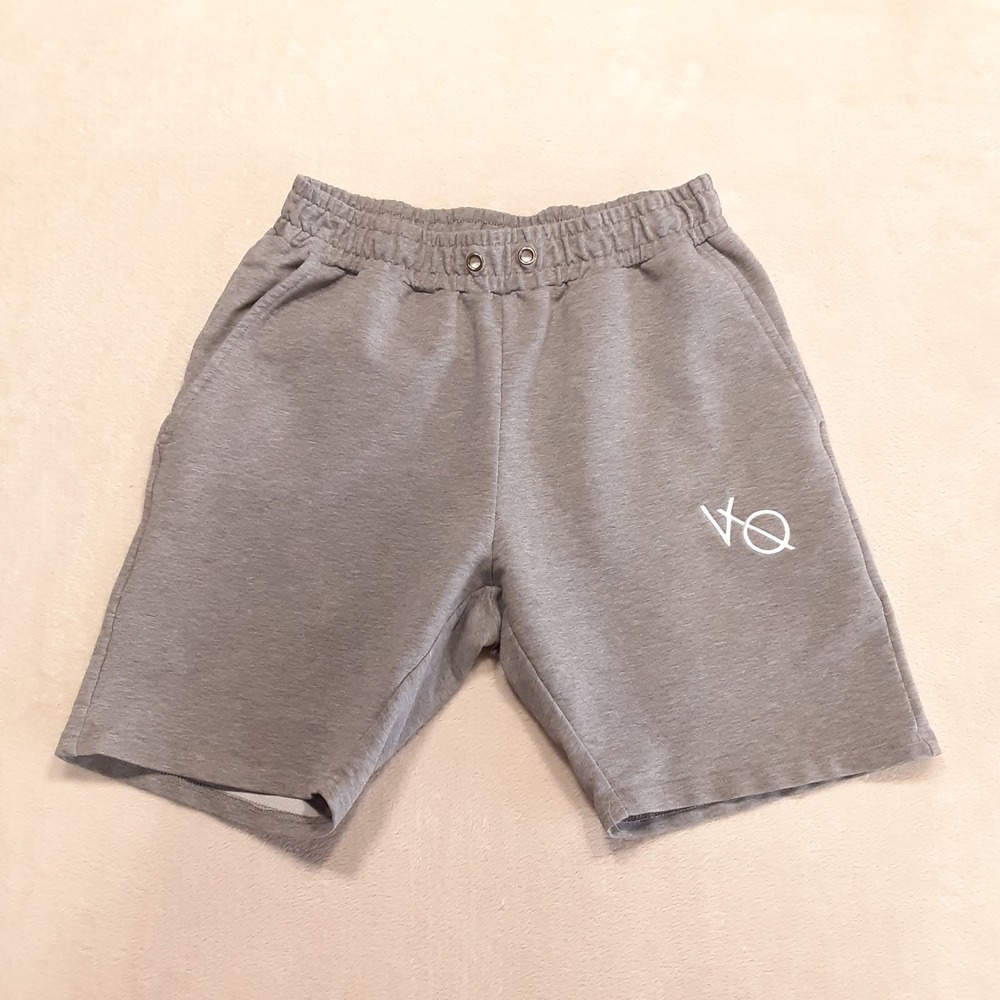 Vanquish Fitness Mens Gray Terry Sweat Shorts Medium 7" Inseam